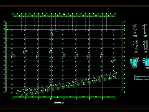 3幢輕鋼結構廠房全套施工圖紙解析 建筑、結構、水電與土建一體化設計