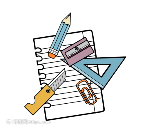 繪色生香 一組彩色文具手繪的視覺筆記